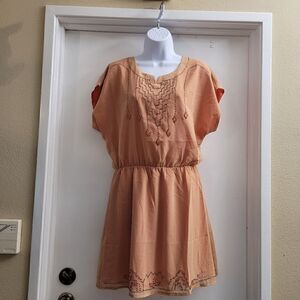 Sugar lips beaded shirt waist dress